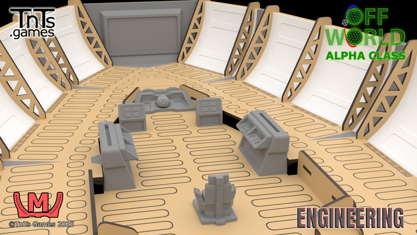 Alpha Cruiser Starship - Engineering