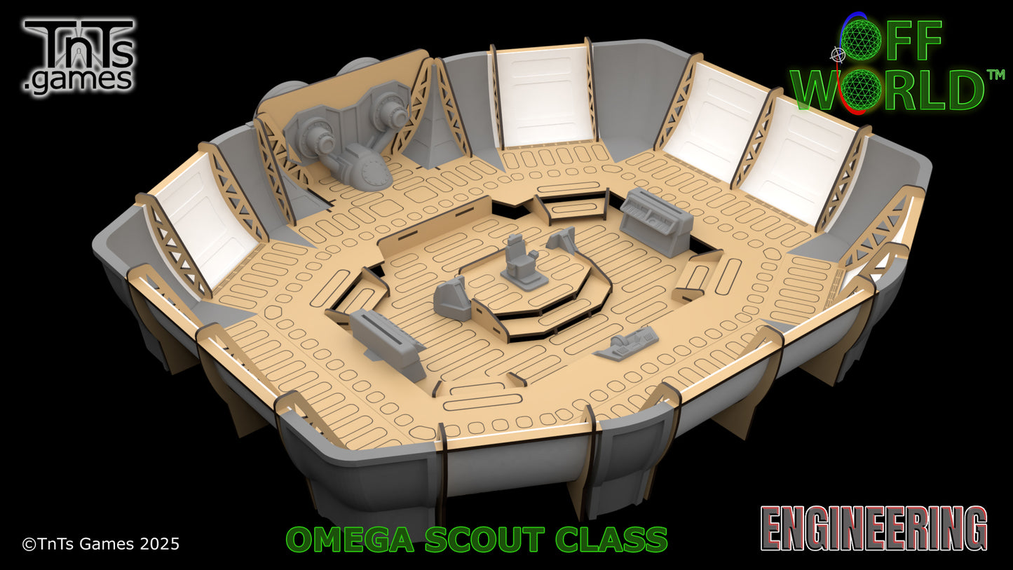 Omega Scout Starship - Engineering