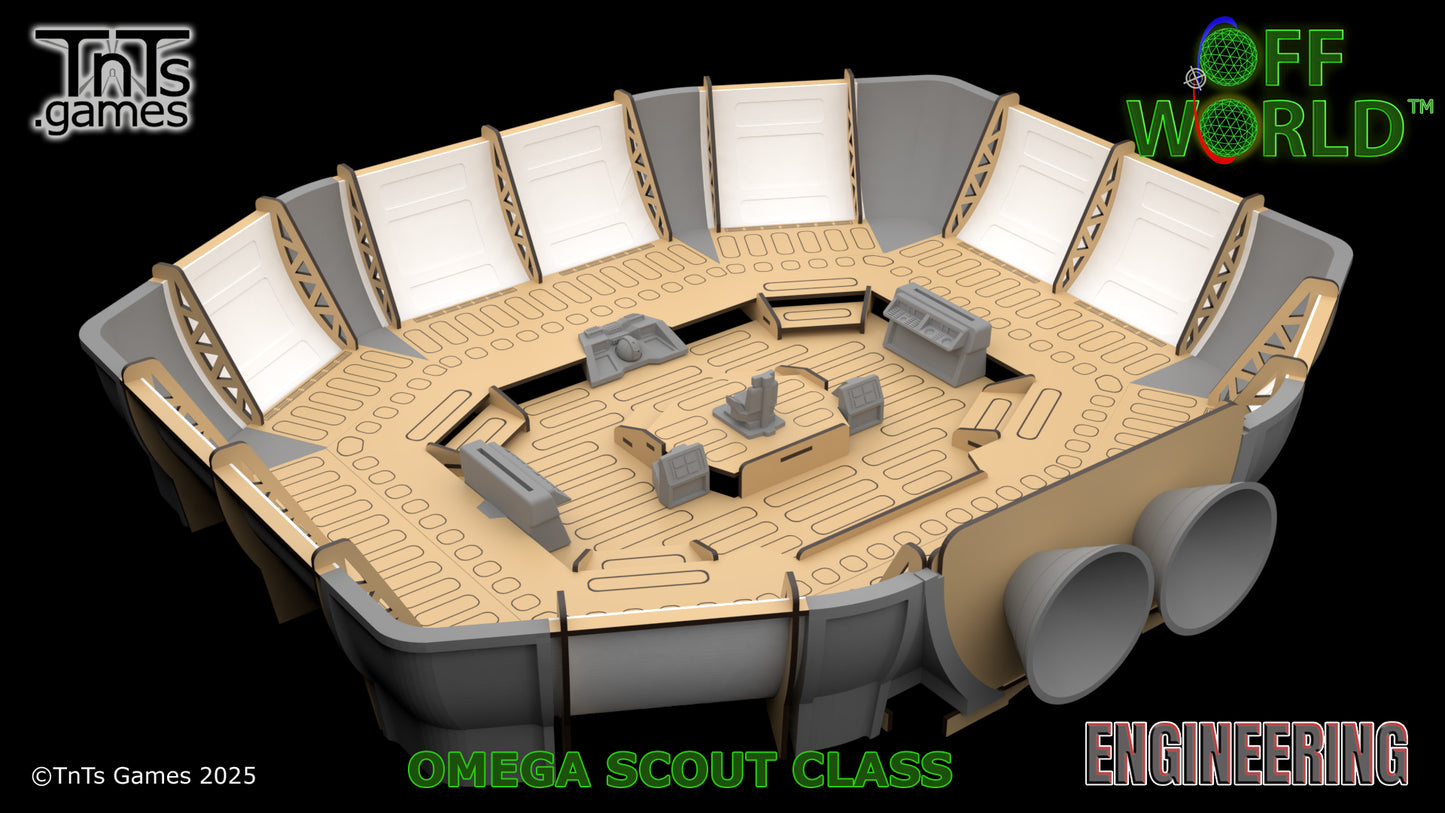 Omega Scout Starship - Engineering