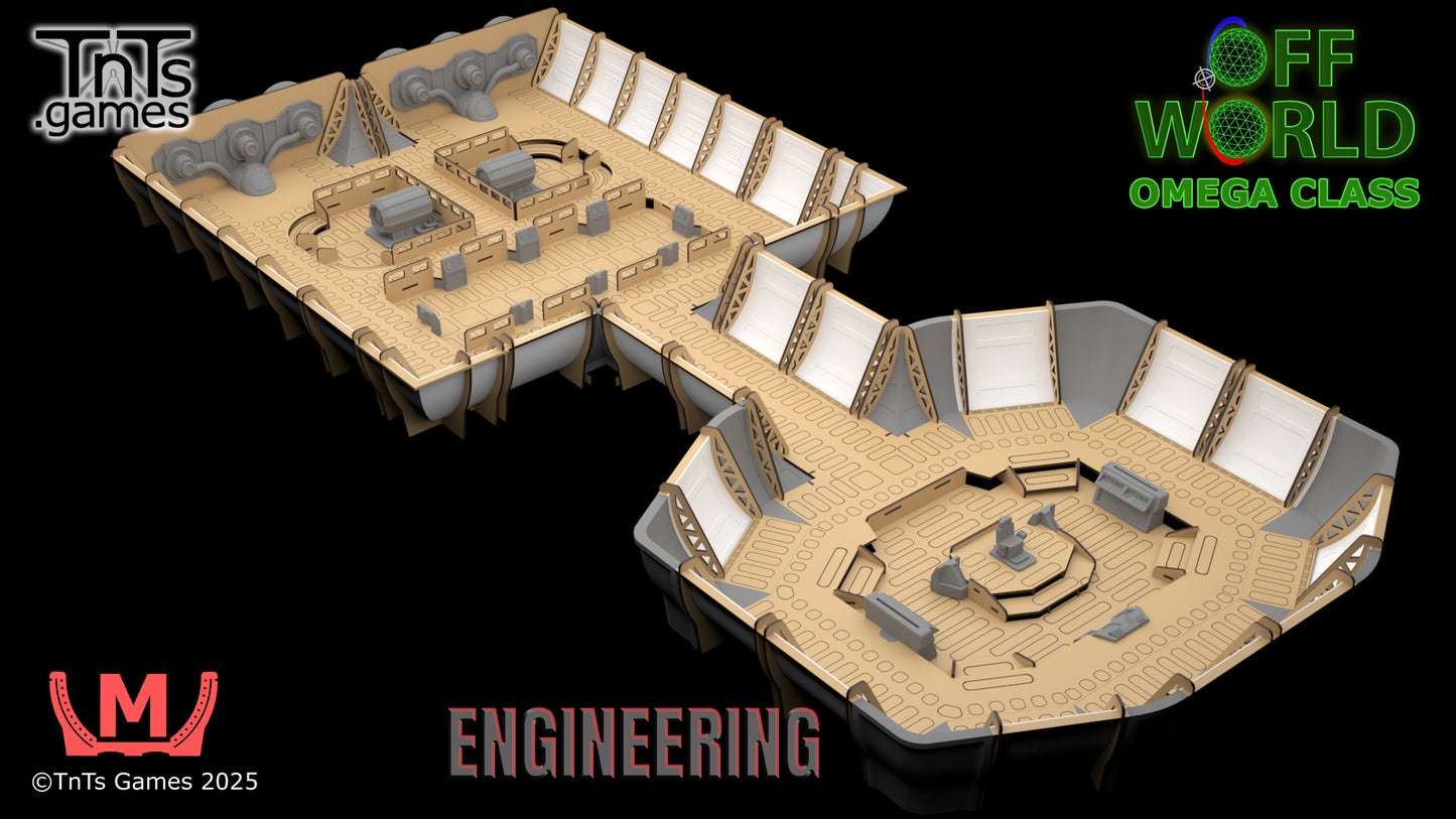 Omega Cruiser Starship - Engineering