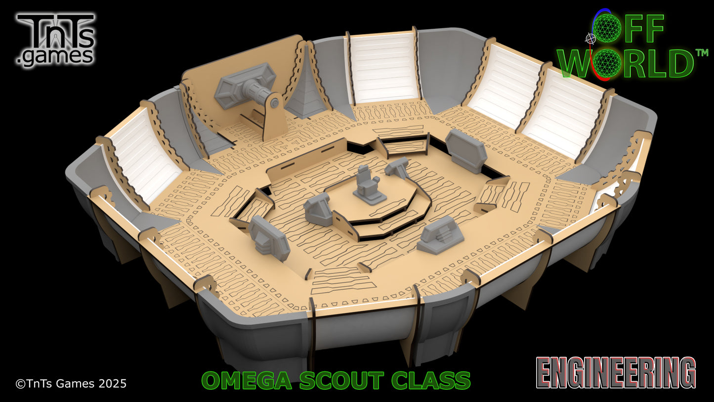 Omega Scout Starship - Military