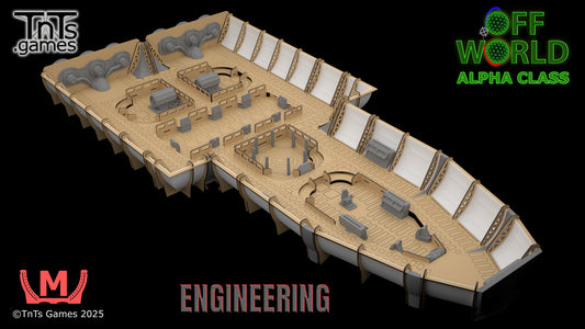 Alpha Cruiser Starship - Engineering
