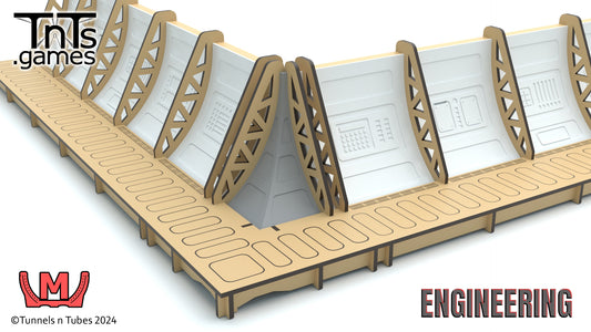 Engineering Medium Curved Tunnel Corners