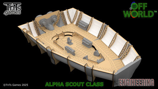 Alpha Scout Starship - Engineering