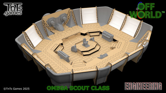 Omega Scout Starship - Engineering