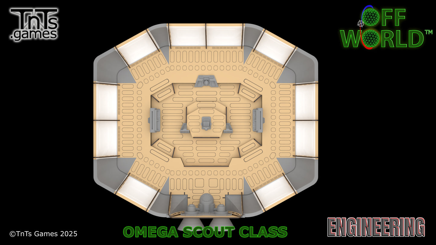 Omega Scout Starship - Engineering