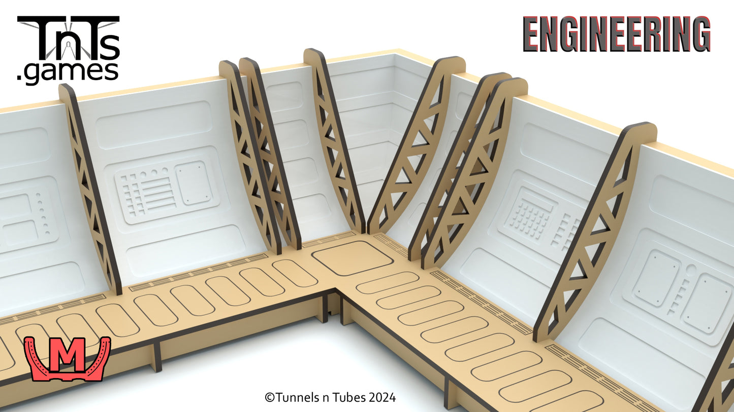 Engineering Medium Curved Tunnel Corners