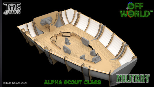 Alpha Scout Starship - Military