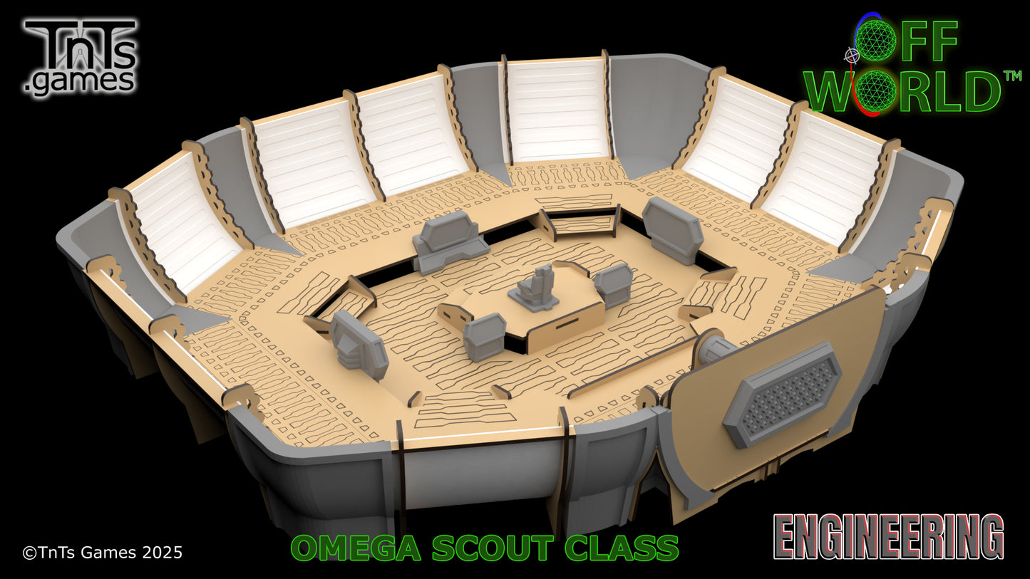 Omega Scout Starship - Military