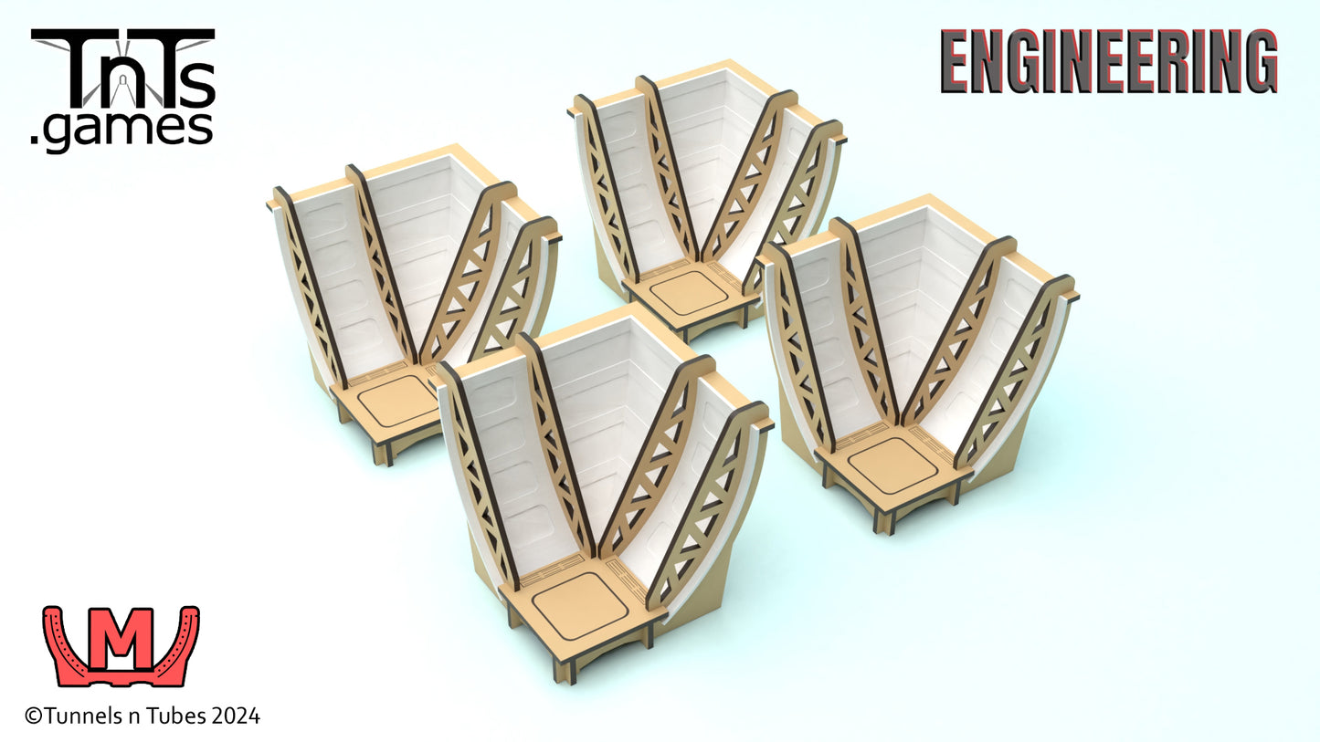 Engineering Medium Curved Tunnel Corners