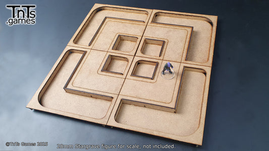 Generic Room Walkway Tile Corner