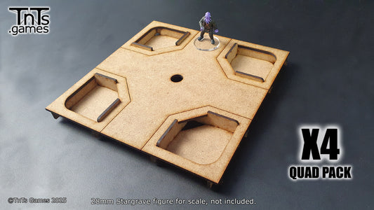 Generic Room Walkway Tile Straight 4-Way Objective